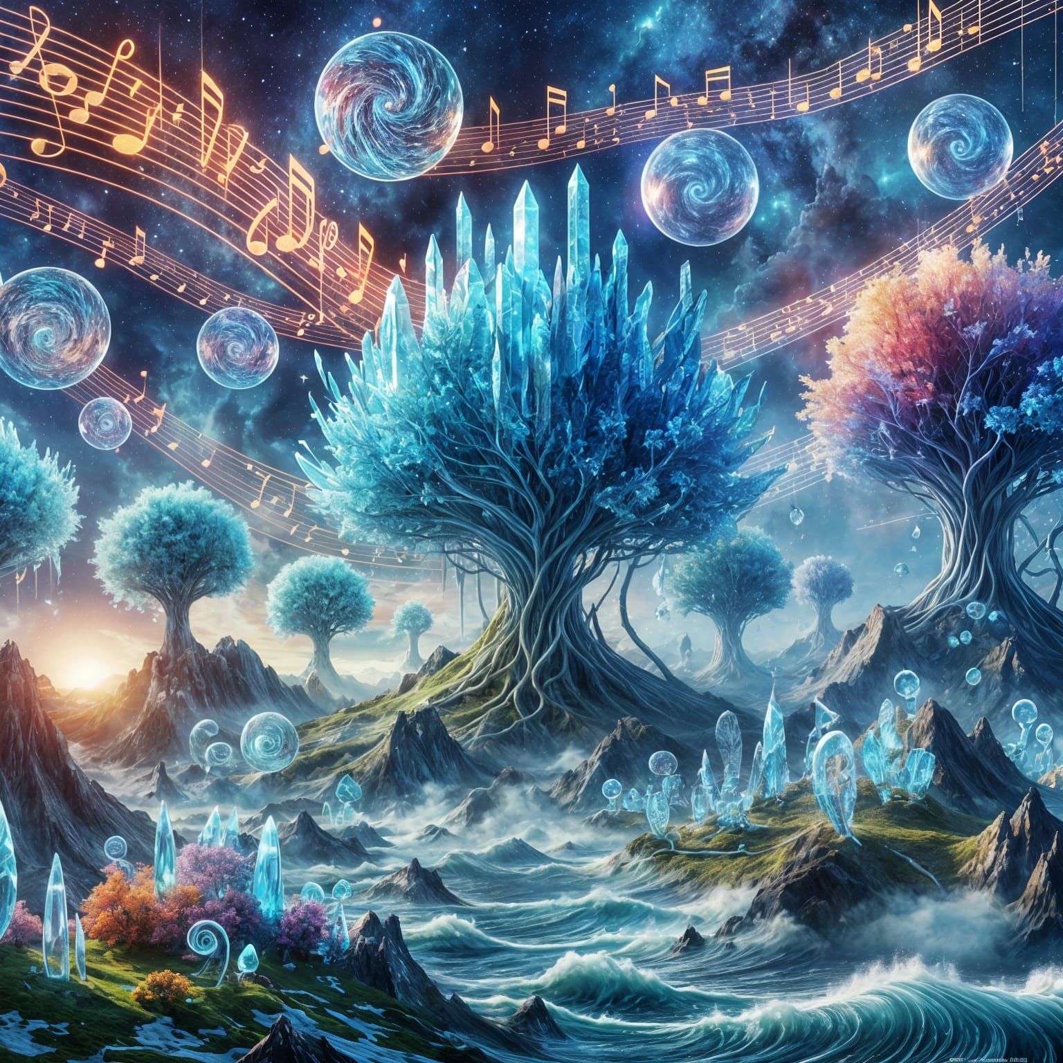 Sonus Prime: A Surreal Planet Ruled by Sound