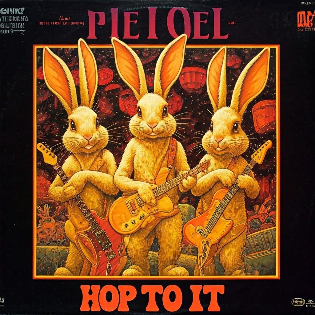 Rabbit Prog Rock Band Album Cover