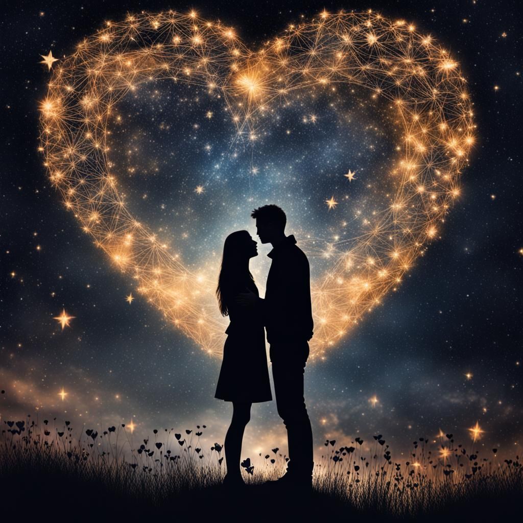 Couple Celebrate Valentine's Day Amongst the Stars