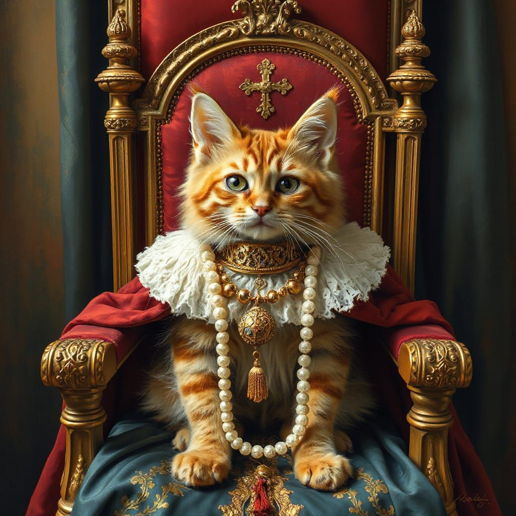 Royal Pet Portrait