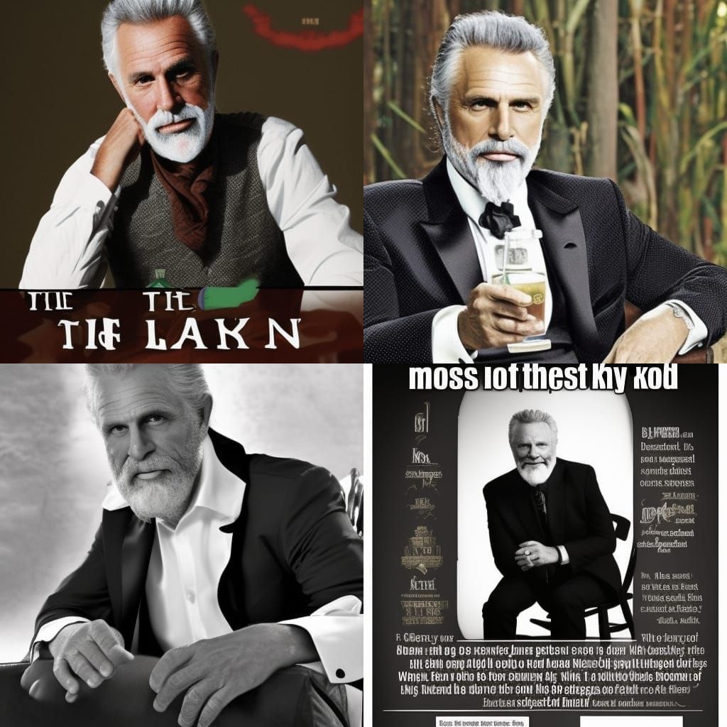 The most interesting man in the world