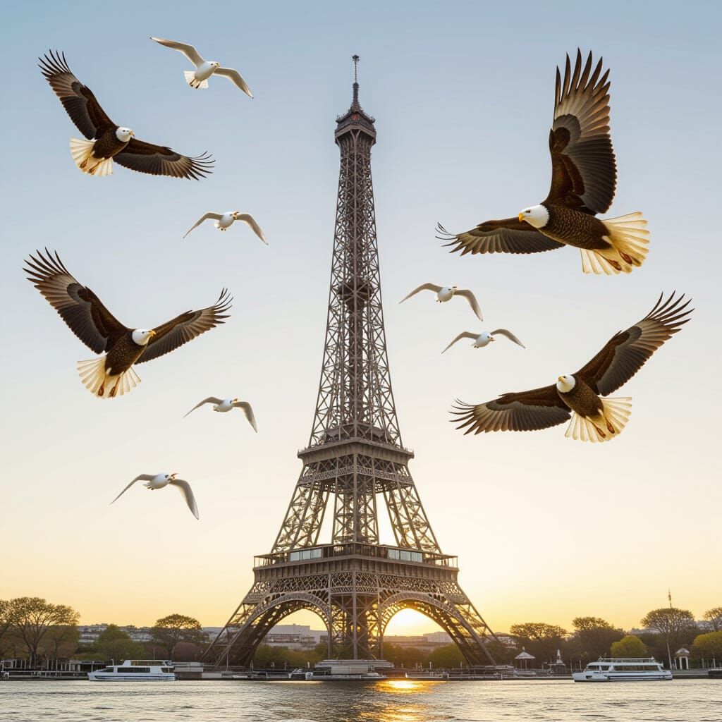 Eiffel Tower Illustration