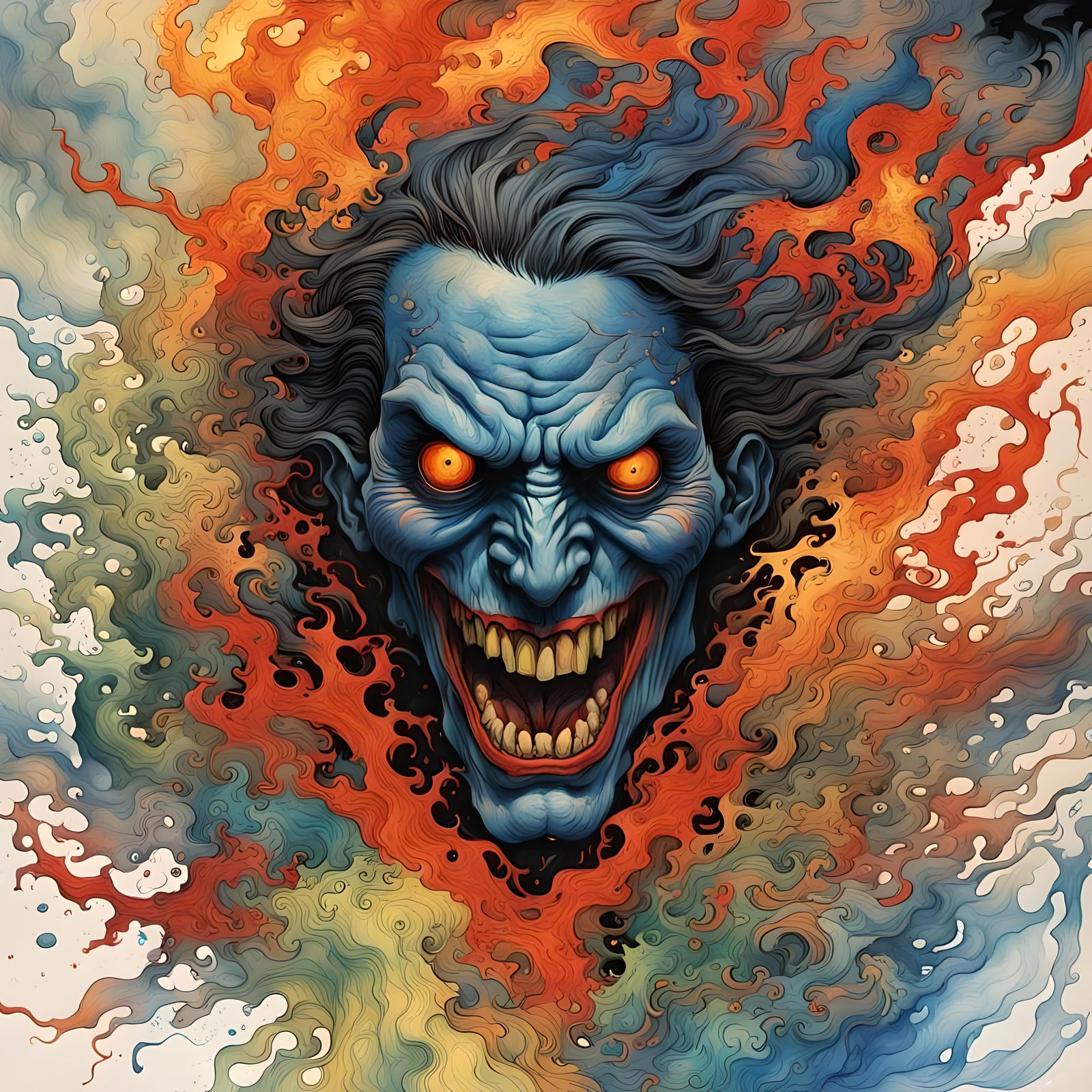 Abstract White Canvas: Minimalist AI Art