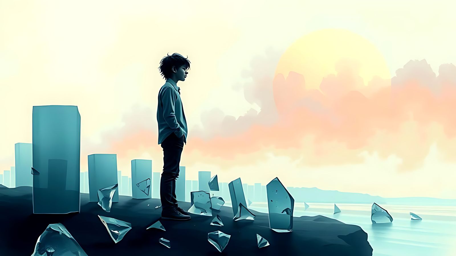 A borrowed moment from a shattered memory . . .