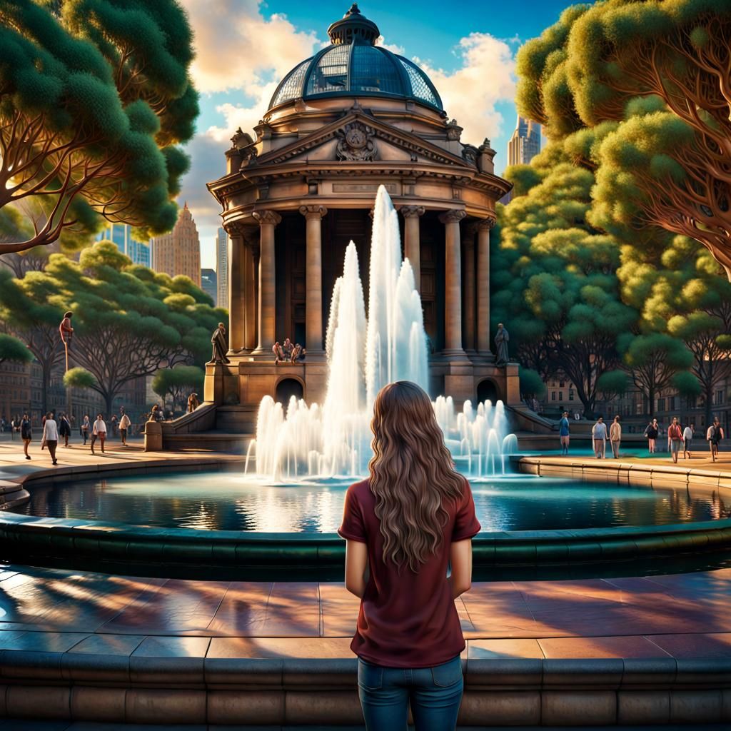 The Archibald Fountain (Sydney, Australia), Hyde Park, in central Sydney