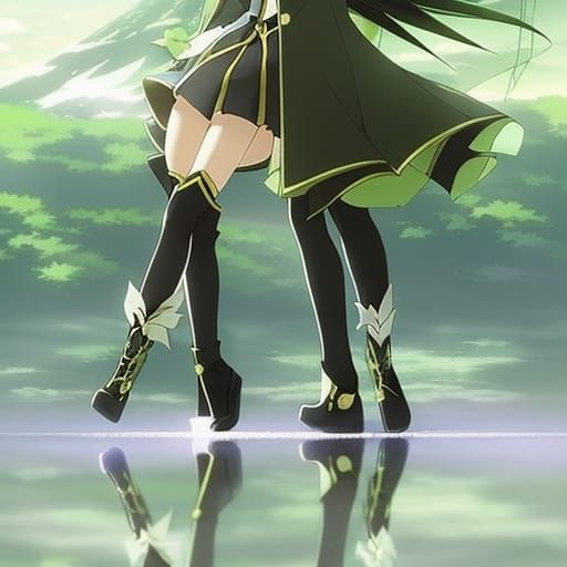 Apocalyptic Melancholy: Anime-Style Frog Boot Crisis