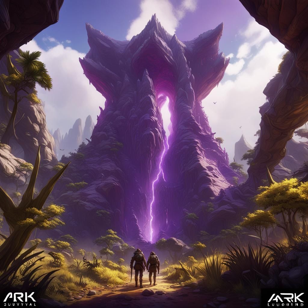 Ark Survival Evolved: Dark Fantasy Splash Screen