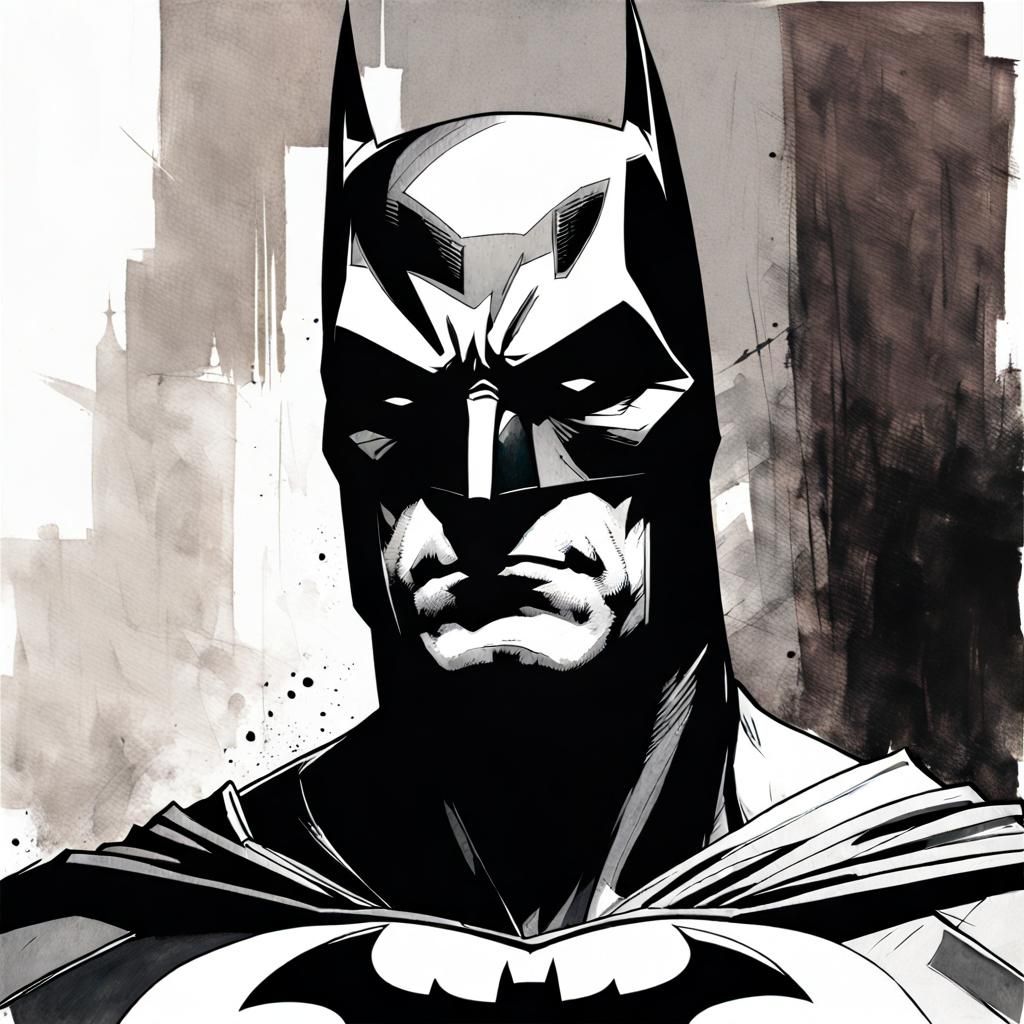 Batman (black and white)