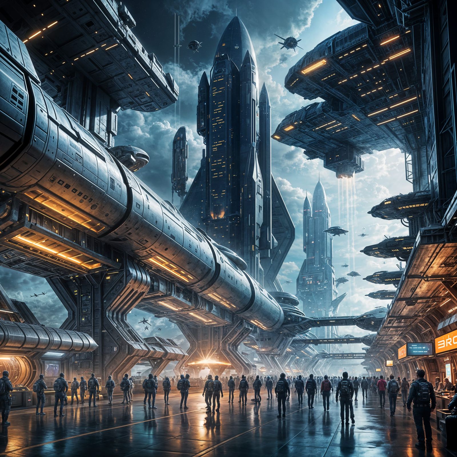 Cosmic Gateway in Space