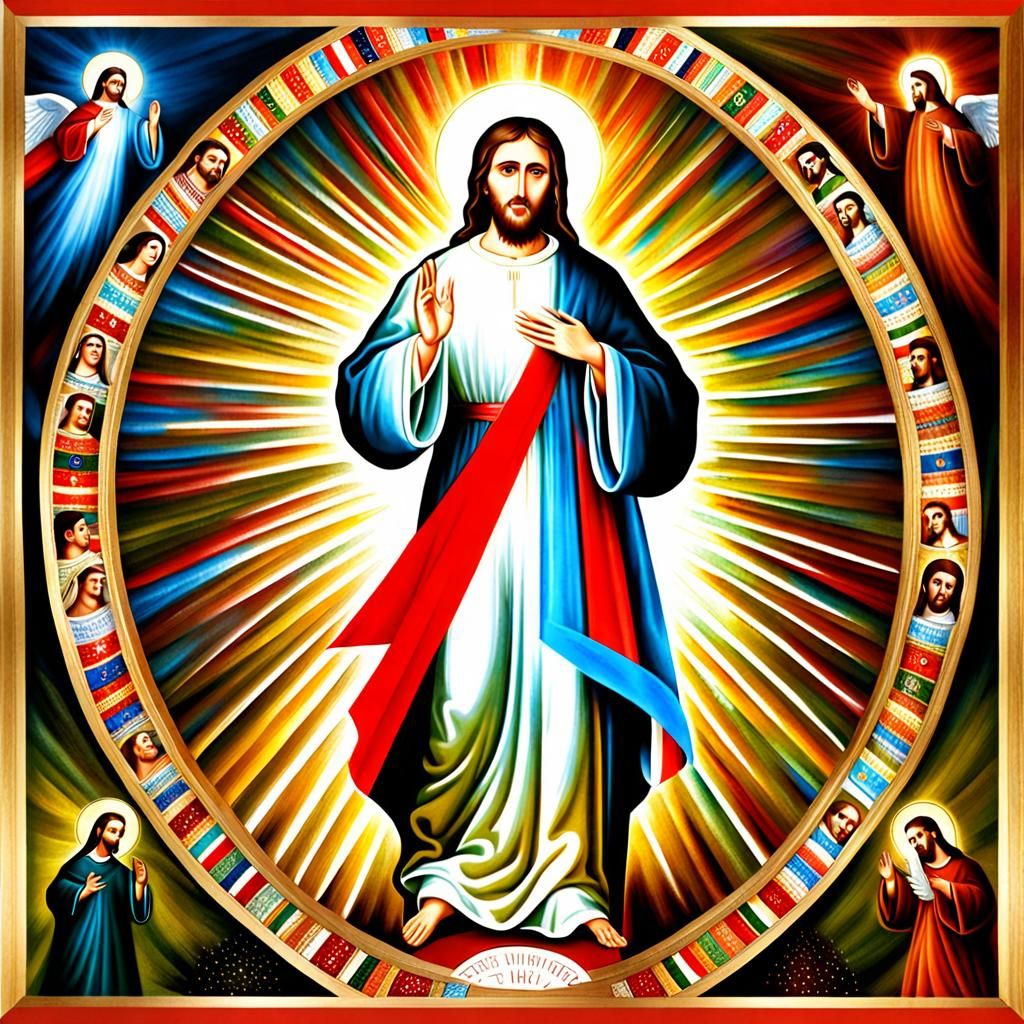 Divine Mercy: An AI Interpretation