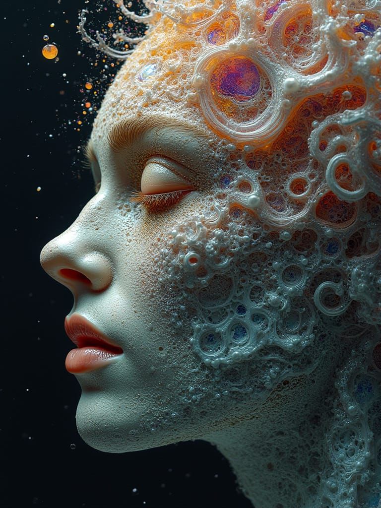 A Creeping Melange with Sceptical Zephyr Fractal Interference