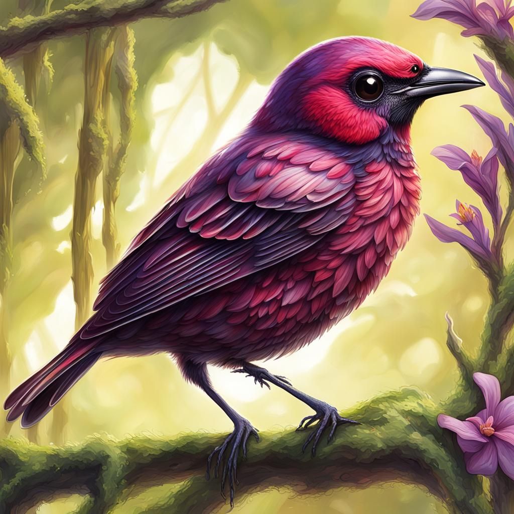 Exoplanet: Alien Finch Lifeforms, Xenobiology Concept Art