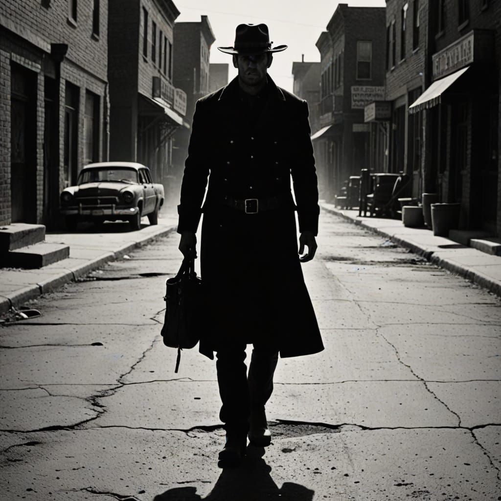 Jesse James in Film Noir Western Style