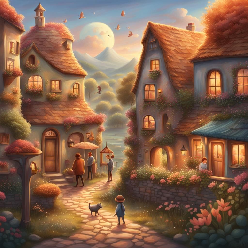 Kindness and Compassion in Whimsical Style