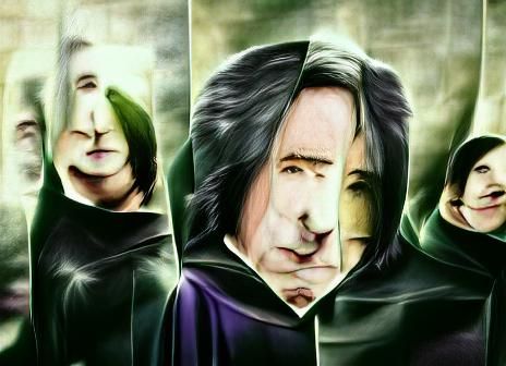 Severus Snape Digital Art Portrait