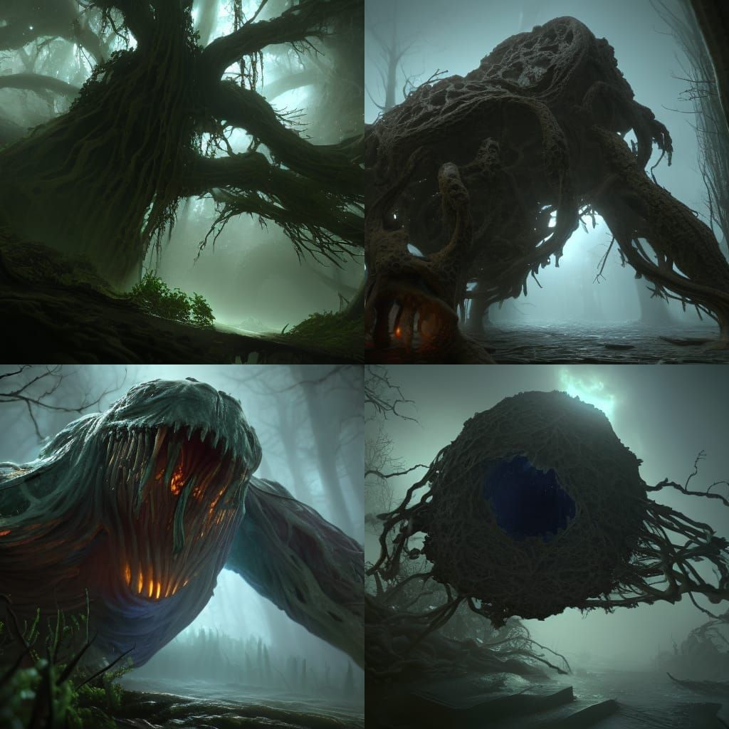 Nightmarish Azathoth Dreams of Lightless Stars