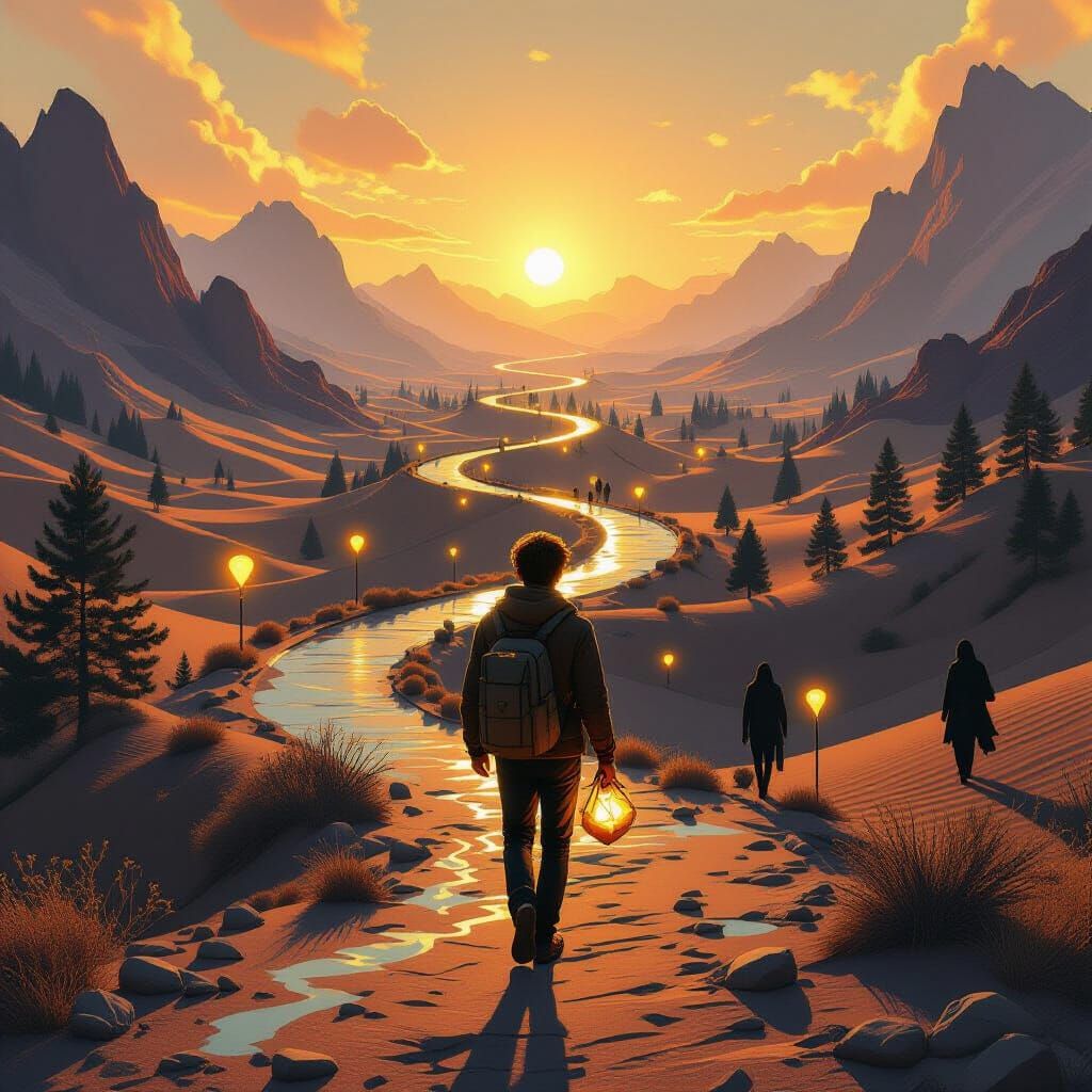 Man Navigates Surreal Path: Hope, Resilience, and Lessons Le...