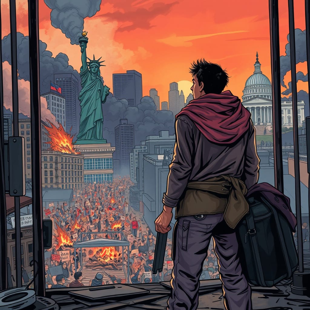 Asylum Seekers Meet Chaos in the Land of Broken Dreams