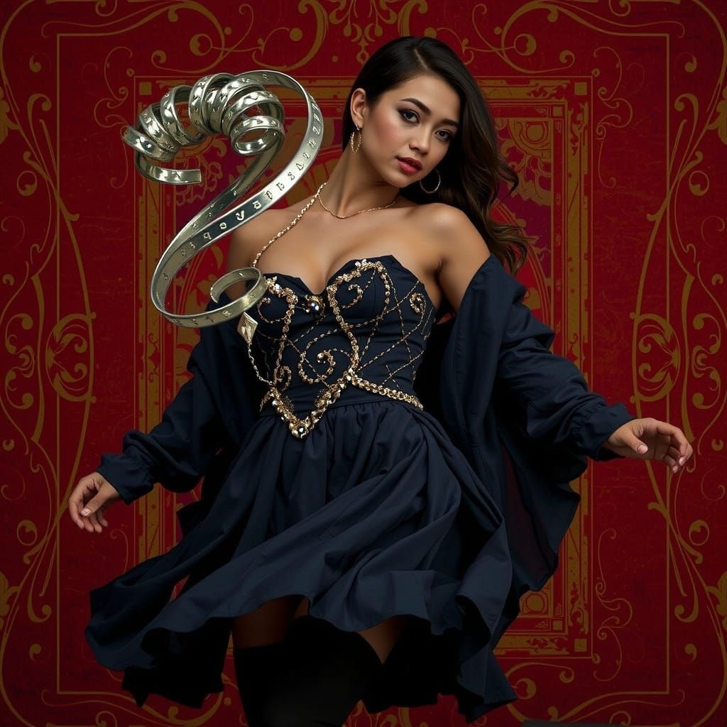 Abstract Shapes Twisting and Warping