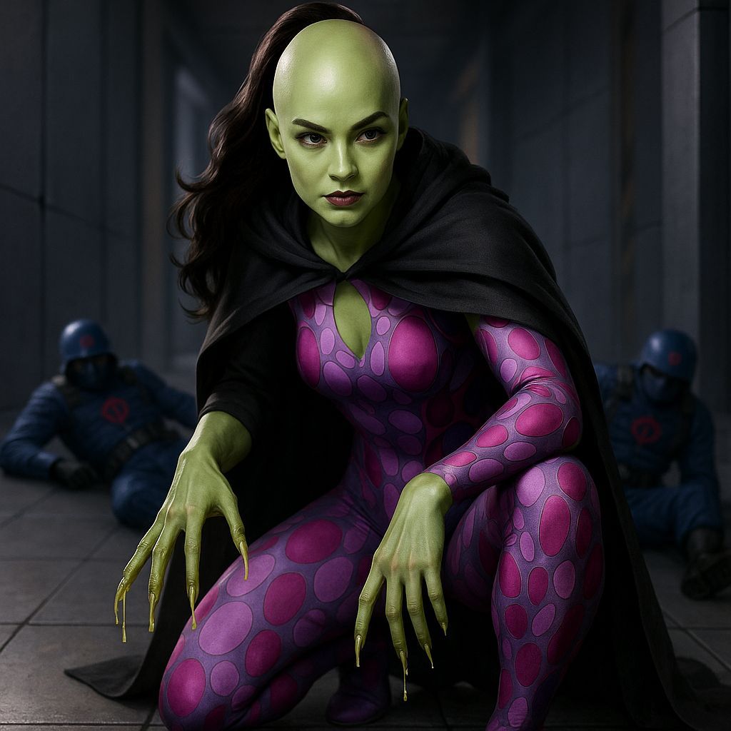 Pythona in Action at Cobra Terror Drome