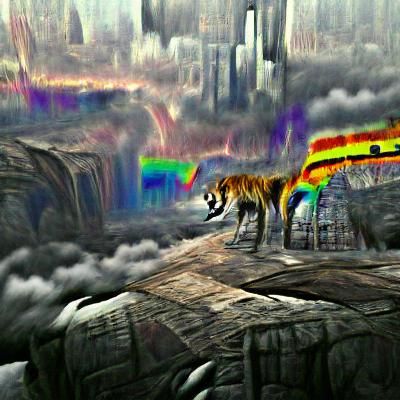 Epic Furry Character in Detailed Digital Painting