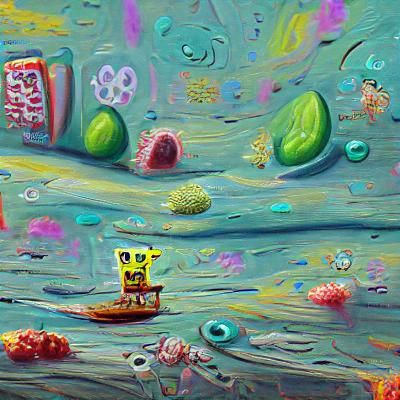 SpongeBob SquarePants AI Image