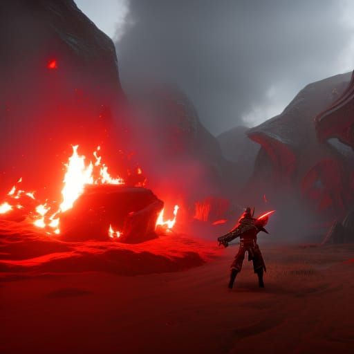 Blood Dance: Dark Fantasy Concept Art