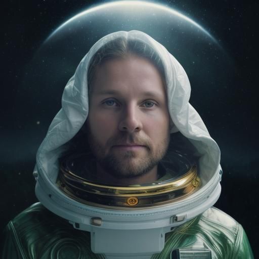 Finnish Man's Morning Walk on Alien Planet