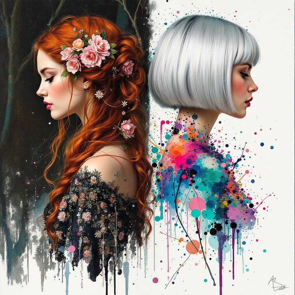 Aesthetic Union of Tradition and Modernity in Oil and Waterc...