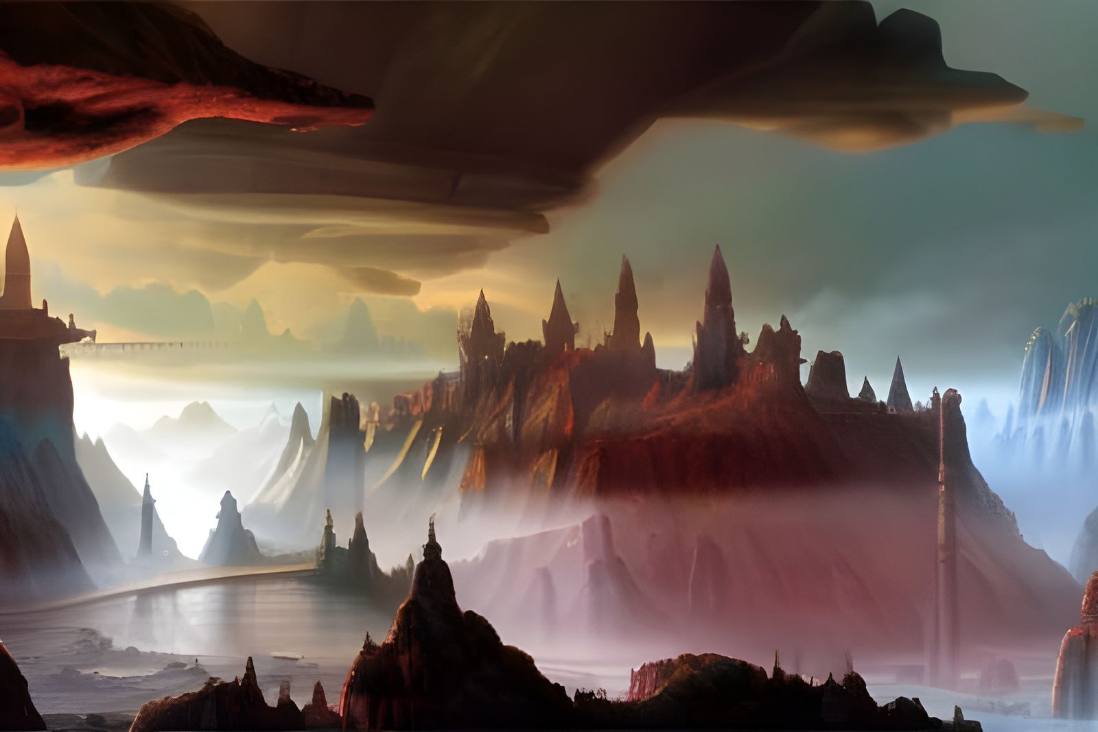 The desolate fortress