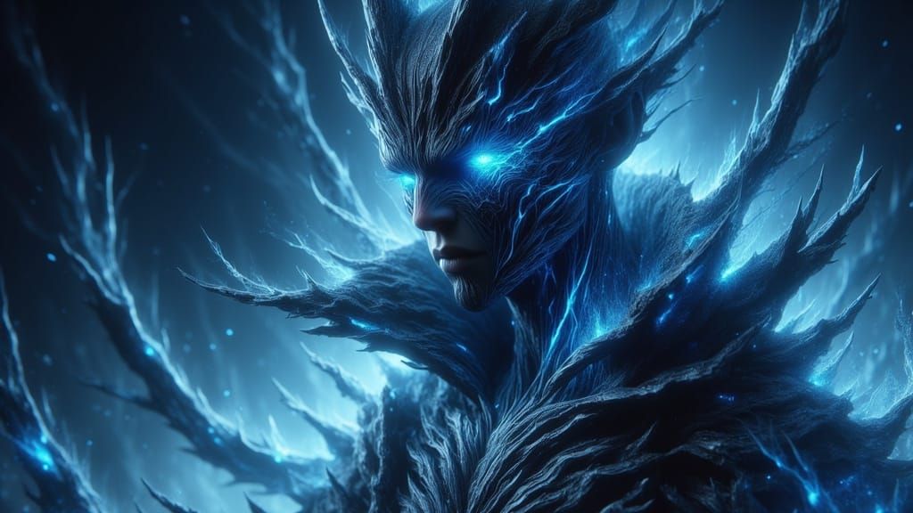 Mysterious Warrior Transforms into Dragon-Like Exoskeleton