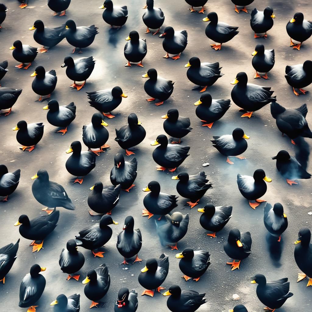 Death Metal Ducks Burning Churches