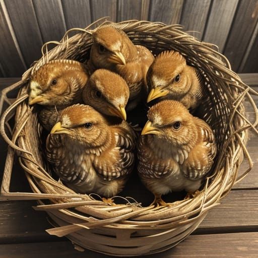 Rustic Farm: Rhode Island Red Chicks