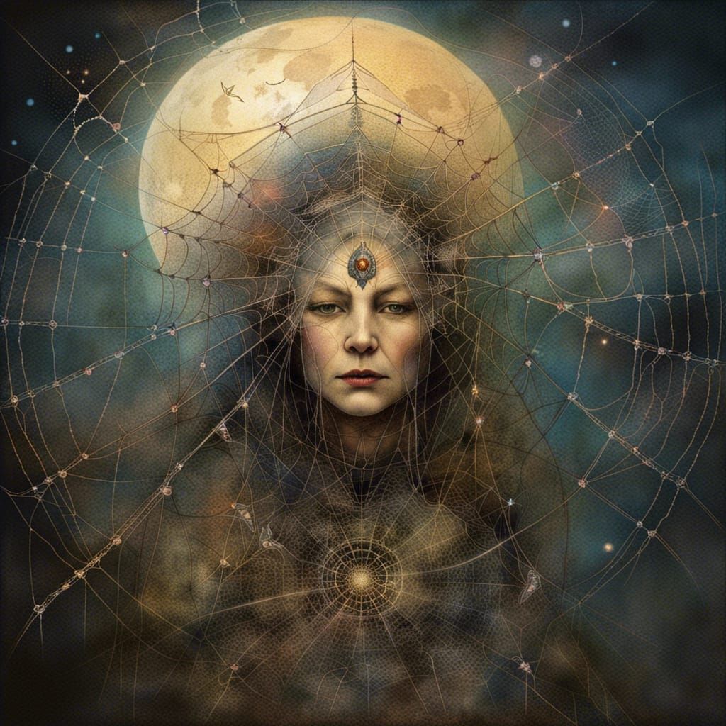 Grandmother Spider Weaving the Cosmos