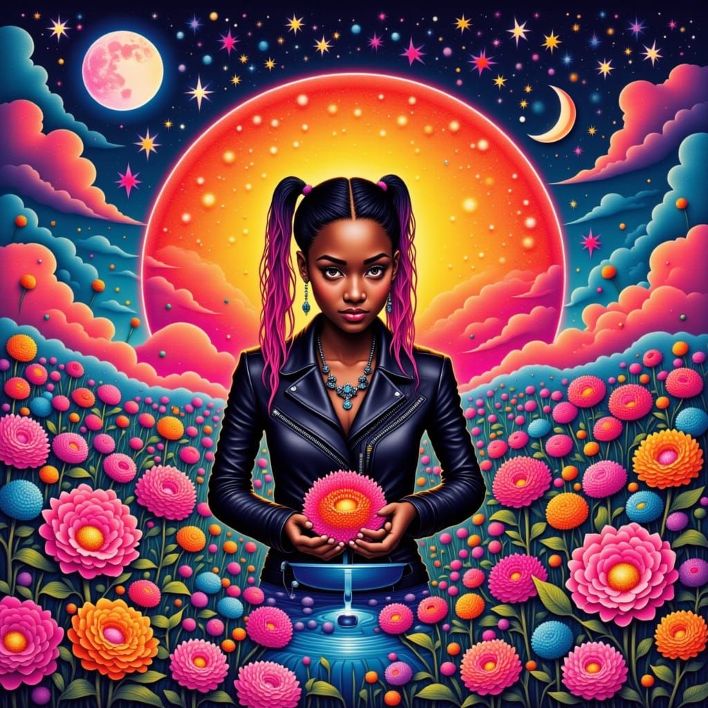 <lora:Smithsonian Spring:1.0> <lora:Pointillism 1-01:1.0> <l...