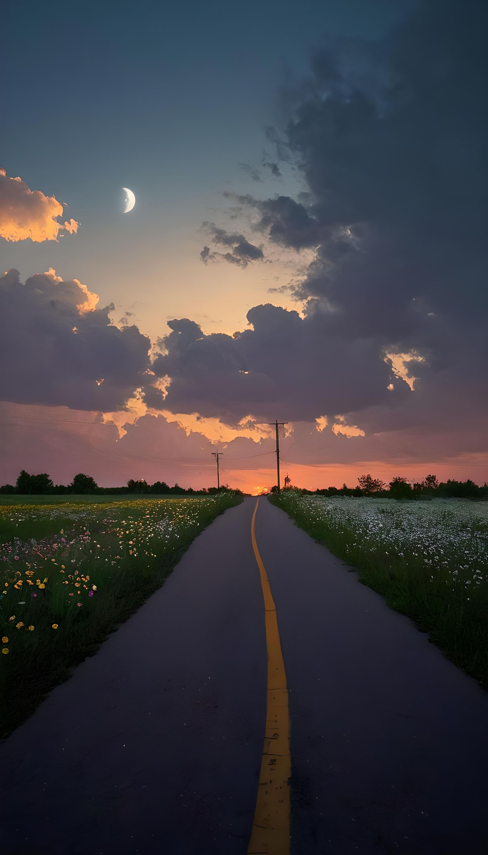 It feels like standing at a crossroad beneath a sky split be...