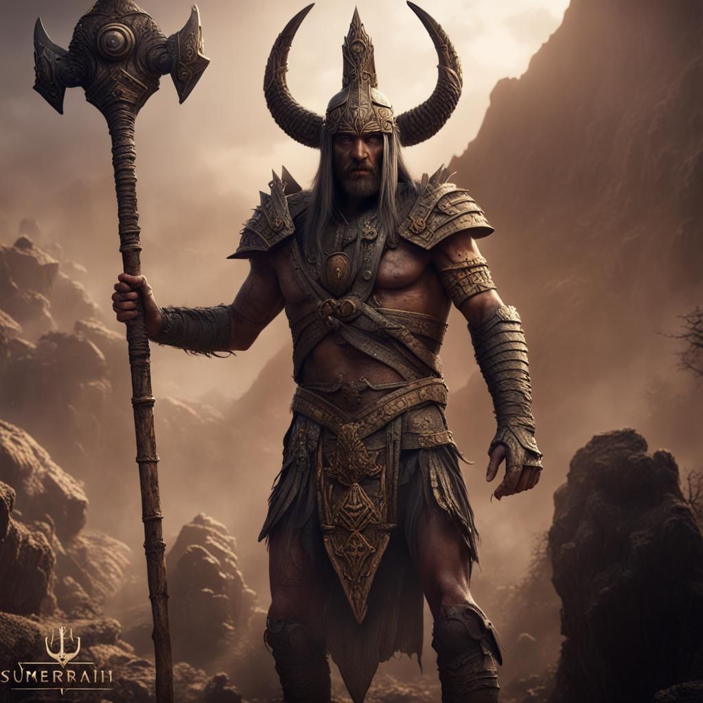 King of Uruk's Quest: A Sumerian Epic Hero