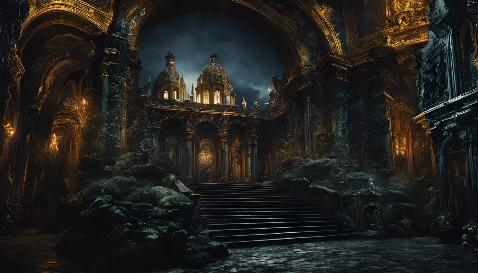 Middle Earth Elvin Castle