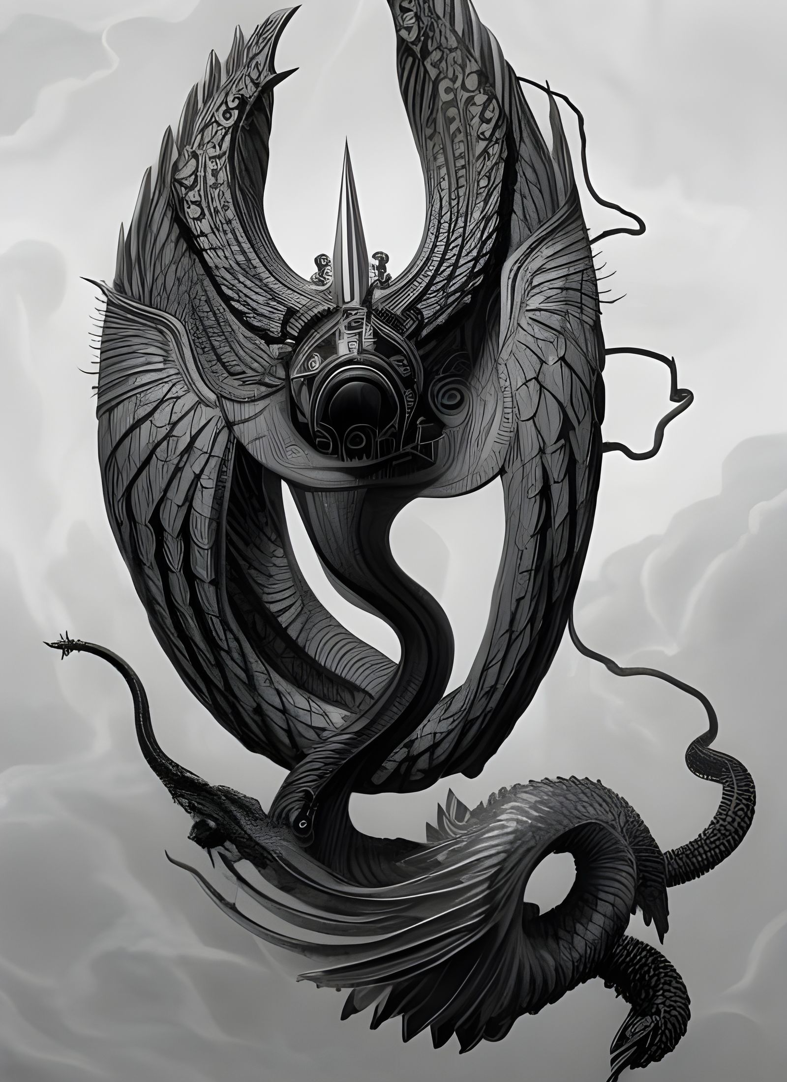 Oz, the jeweled winged serpent of the seven pointed star.