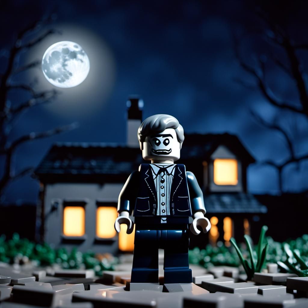 Mysterious Figures - Lego Norman Bates