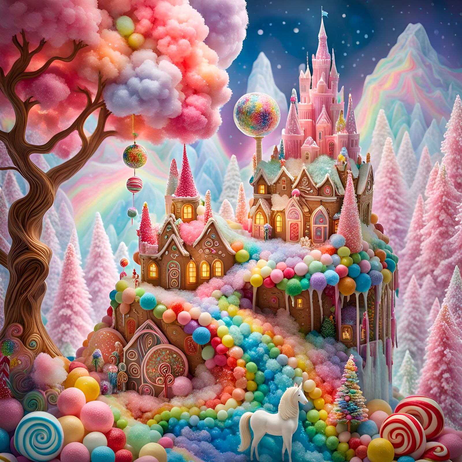 Journey through the Dreamy Candy Castle