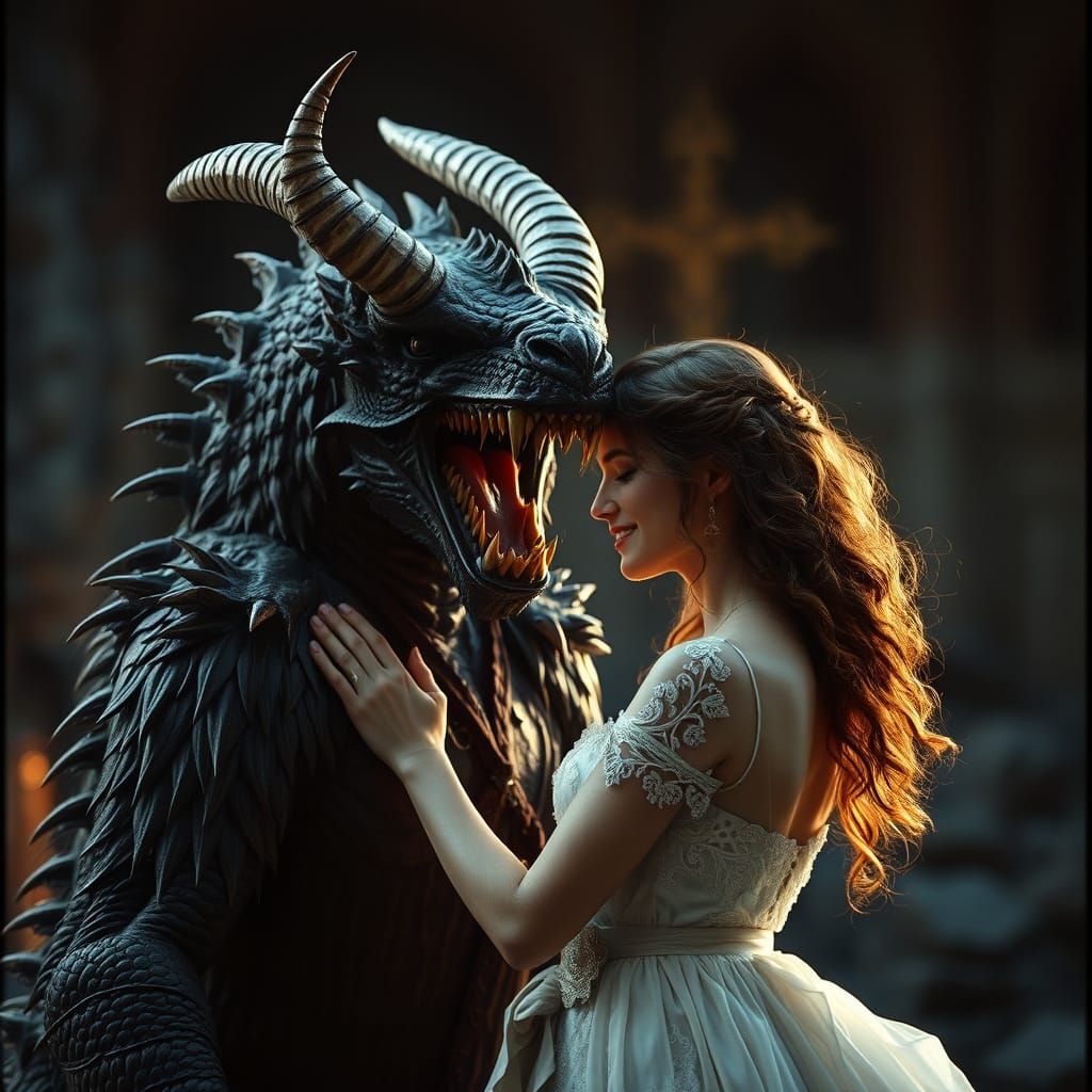 Beast and Beauty: A Dramatic Cinematic Romance