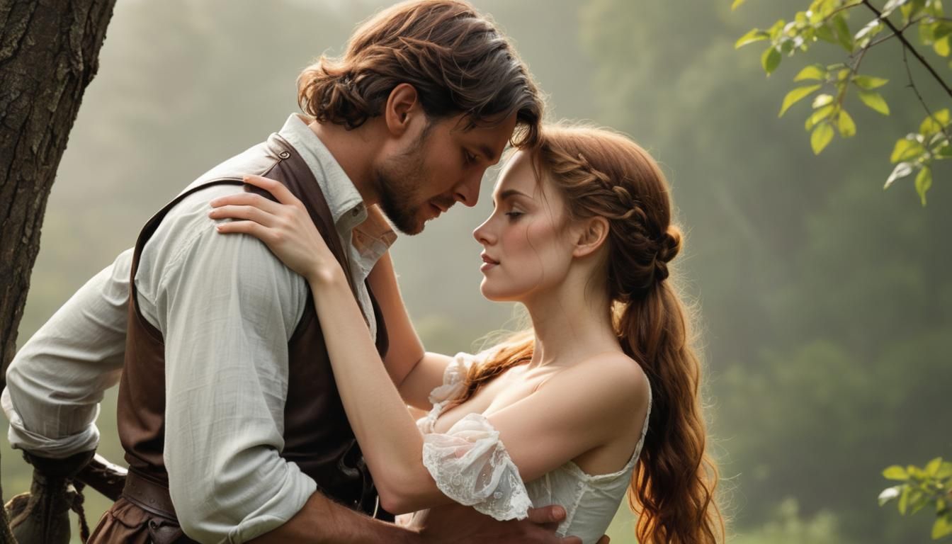 Epic Romance: Man and Woman in Love