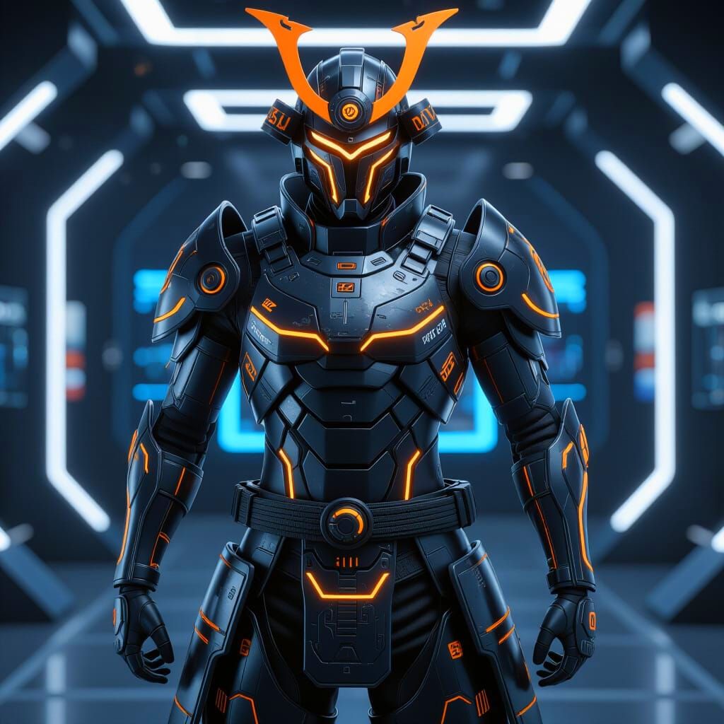 HiDream Power Armor Experiment 1