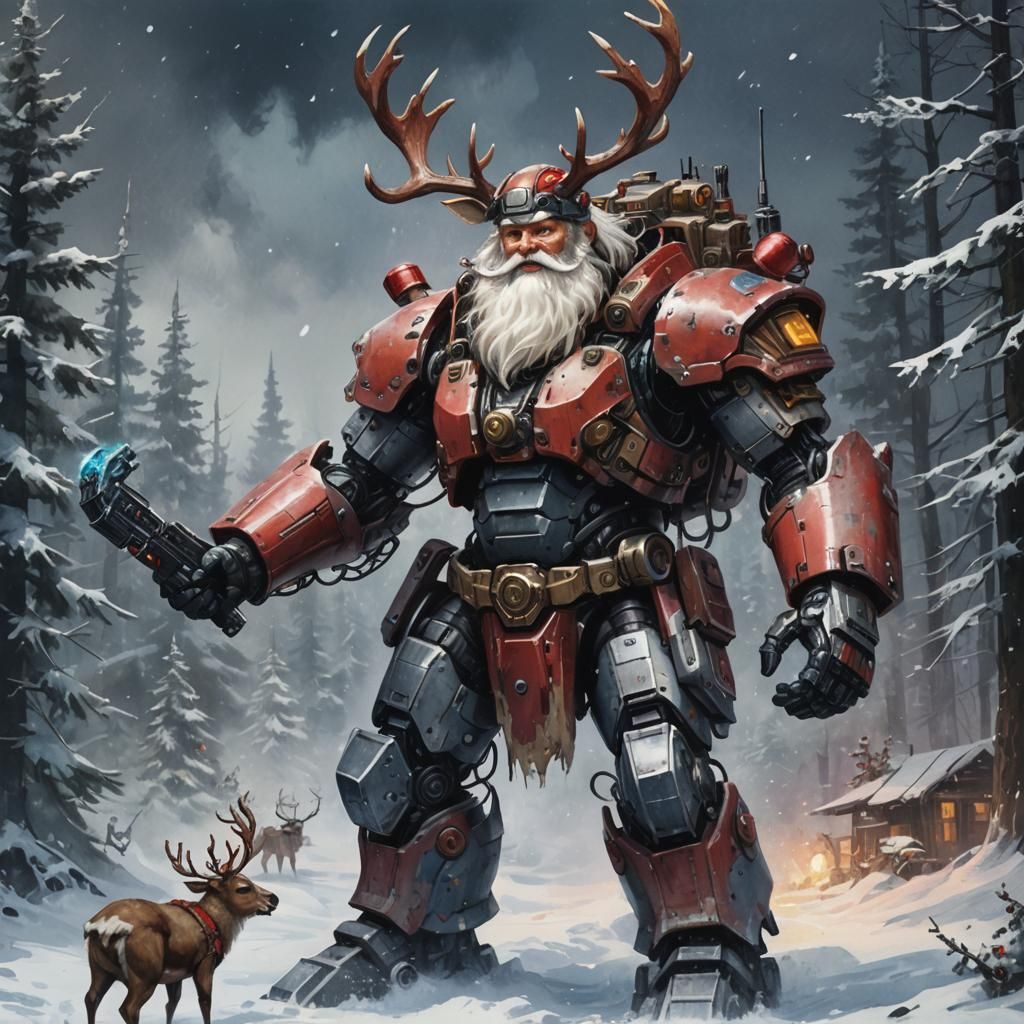 Mecha Tech Santa