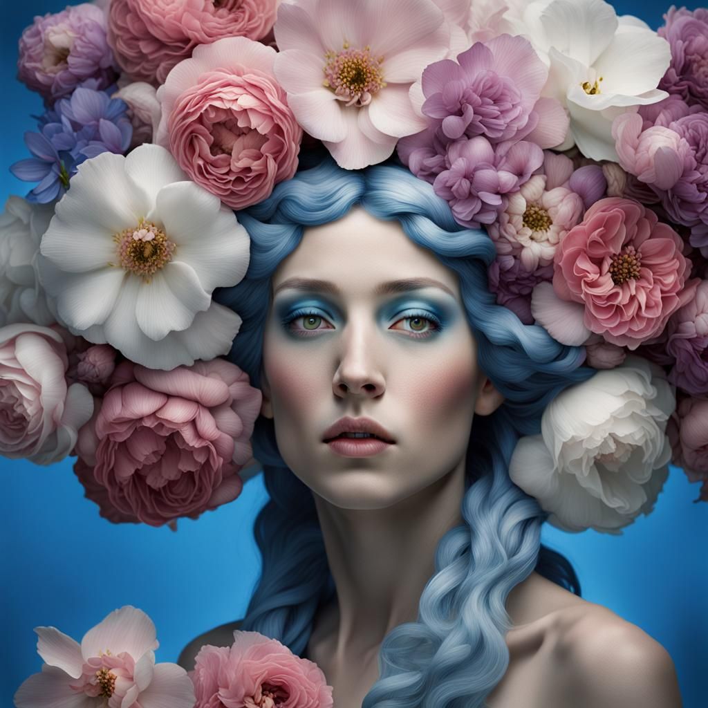 Venus Rising: A Gothic Surreal Portrait