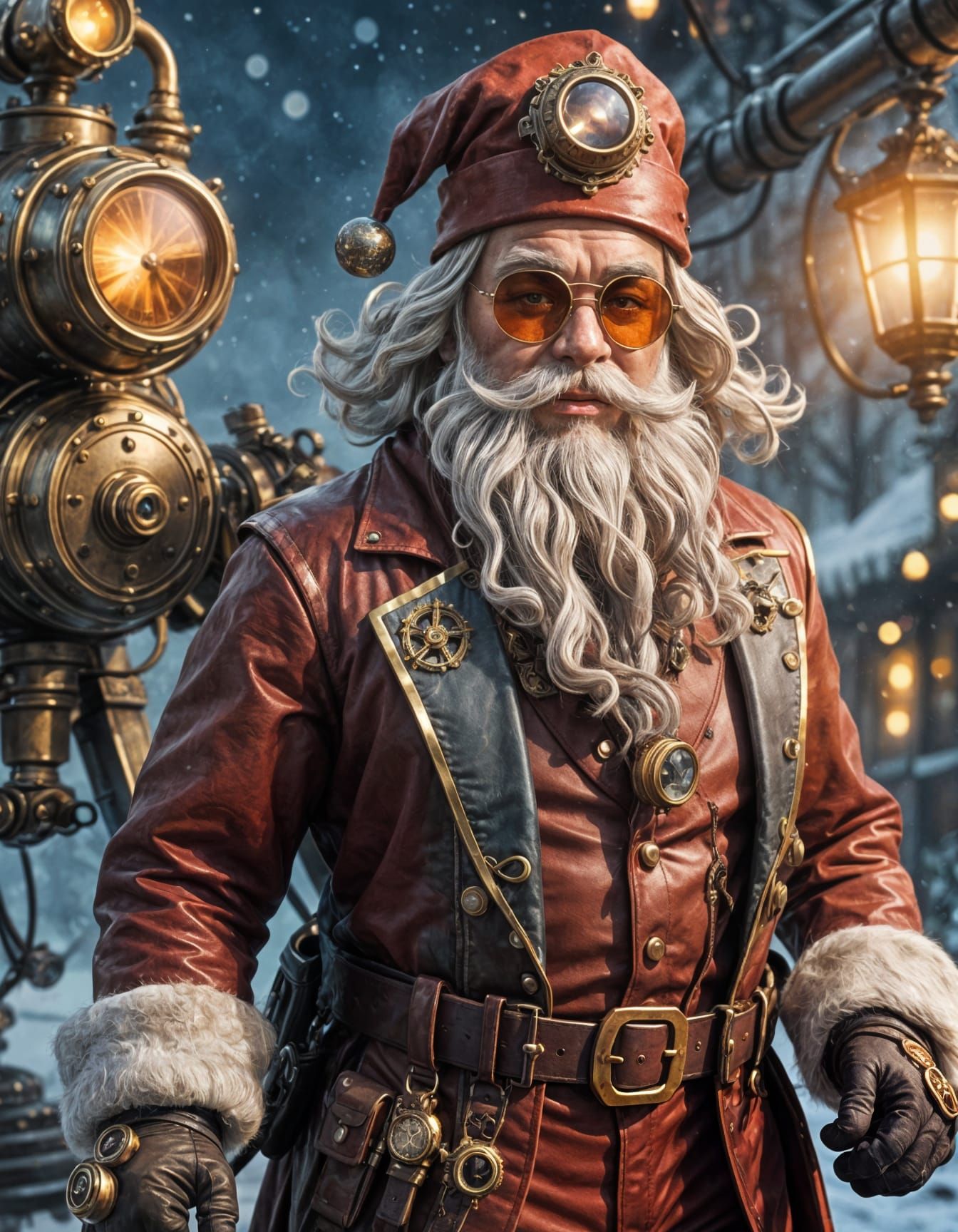 Steampunk Santa Claus