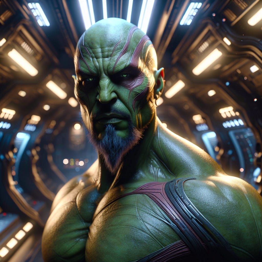 Orion Syndicate Pirate with Metallic Faceplate