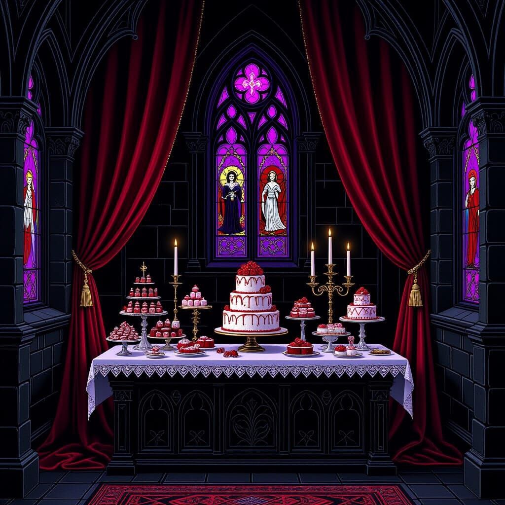 Sinister Sweets: Gothic Fantasy Art