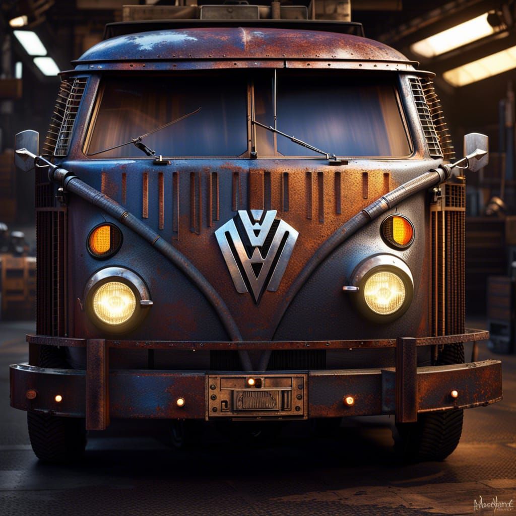 Decepticon Barricade old VW Van